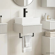Lavabo da Parete Bianco 40 x 41 x 39 cm Legno ingegnerizzato 890198