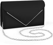 Clutch per matrimonio, borse da sera, borse a spalla, borse da cerimonia per matrimonio, festa, cocktail, gala, borse a tracolla, imitazione pelle di suino con cinturino rimovibile