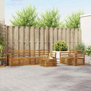 Set di divani da esterno 7 pcs Naturale