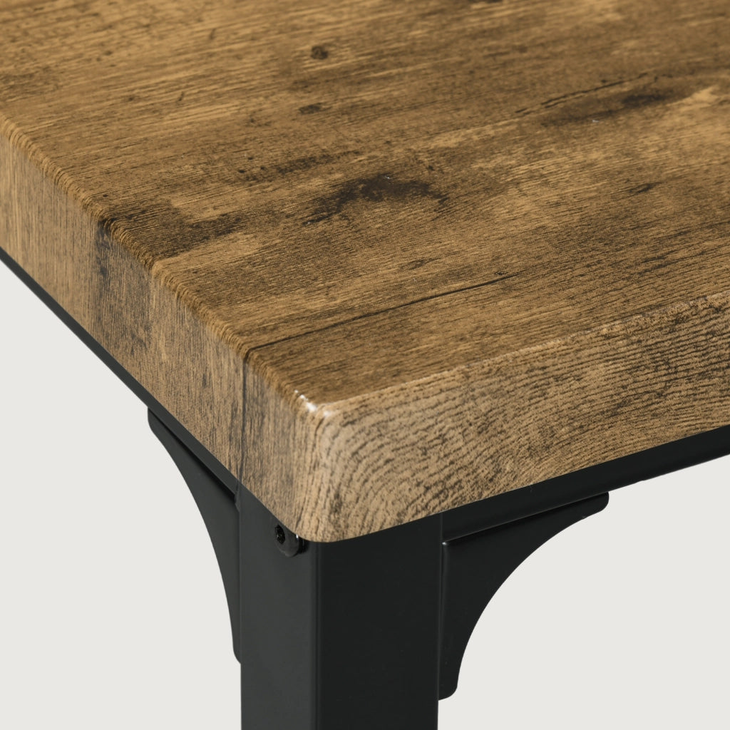 Set tavolo da pranzo con 2 sedie encastrabili ¨C Xylo ¨C legno rustico cucina sala