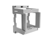 SCATOLA PORTAFRUTTI 2 POSTI PER MONTAGGIO SU BINARIO DIN IP20- - (1412) - 6 pezzi MARLANVIL