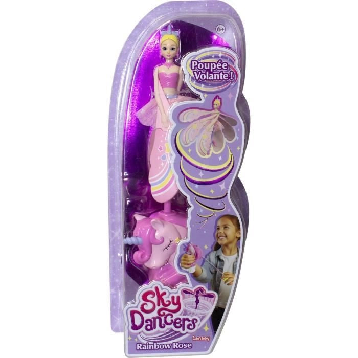 Ballerini del cielo - LANSAY - Rainbow Rose - Bambola volante - Dai 6 anni