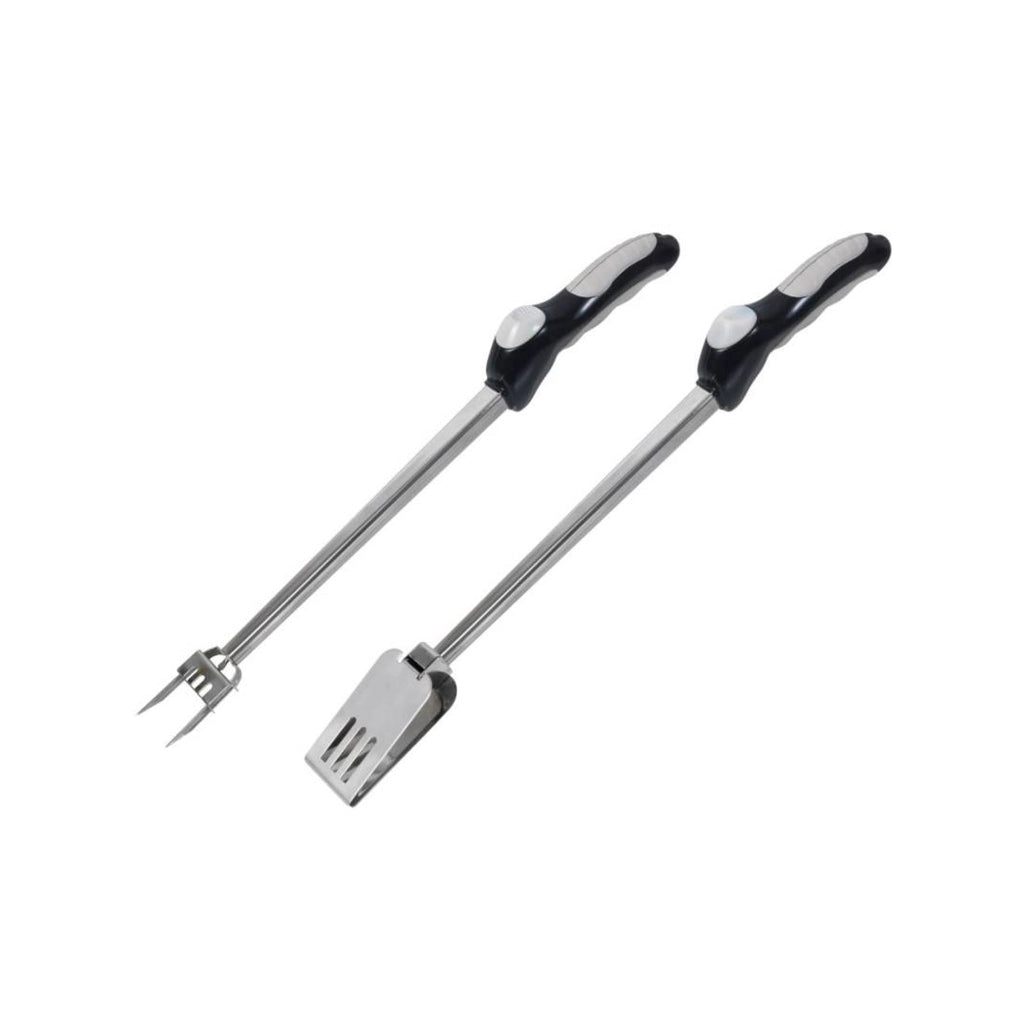 Kit Forchetta E Pinza Per Barbecue Con Presa Facile - PRBBQKIT