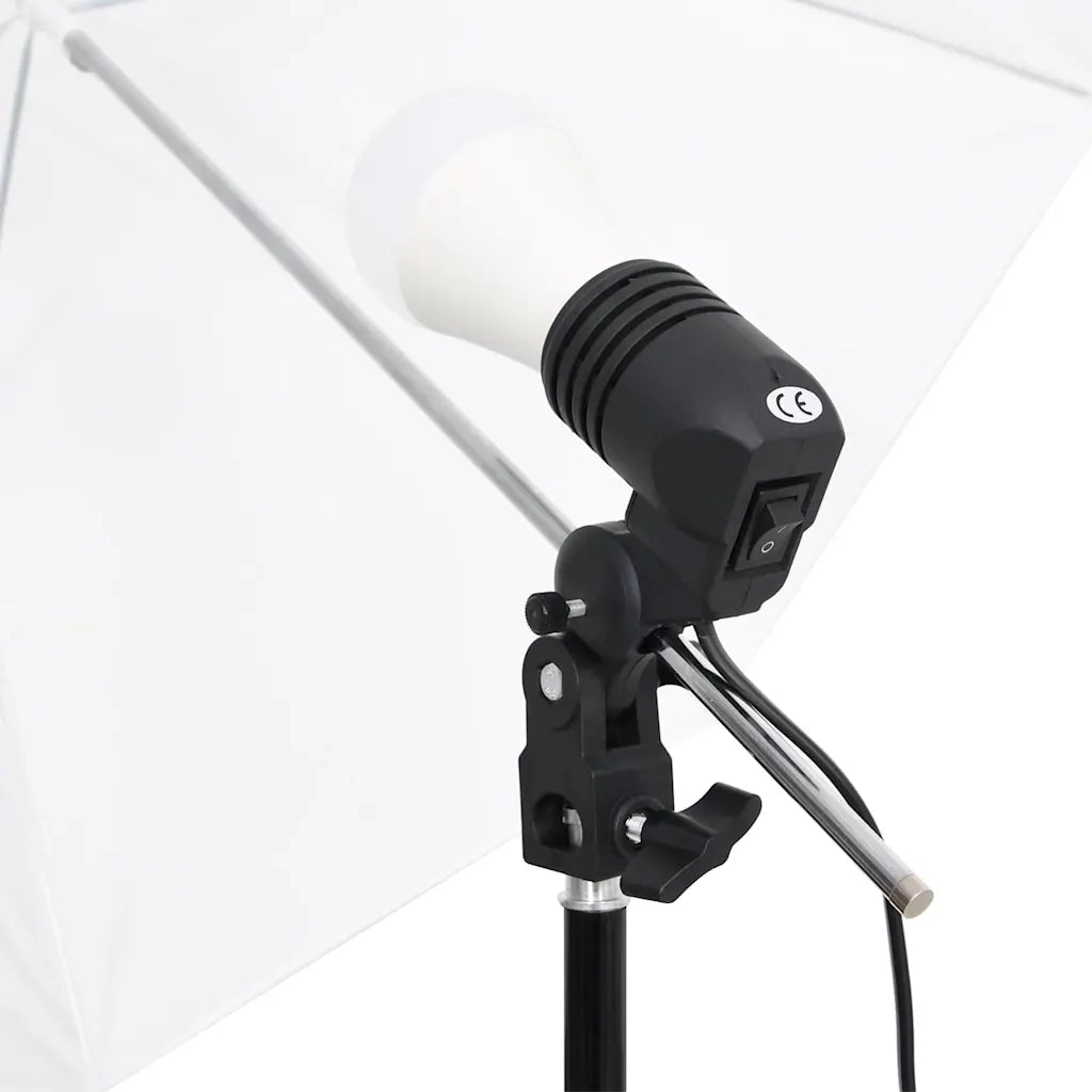 Kit per Studio Fotografico con Set di Luci e Fondale CFW7589674