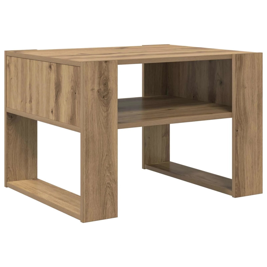 Tavolino da salotto Rovere artigianale 66 x 53 x 45 cm 8000107