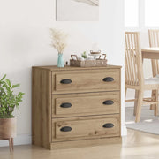 Credenza con Cassetto-Buffet-Armadio da cucina Rovere artigianale 70 x 35,5 x 67,5 cm 473617