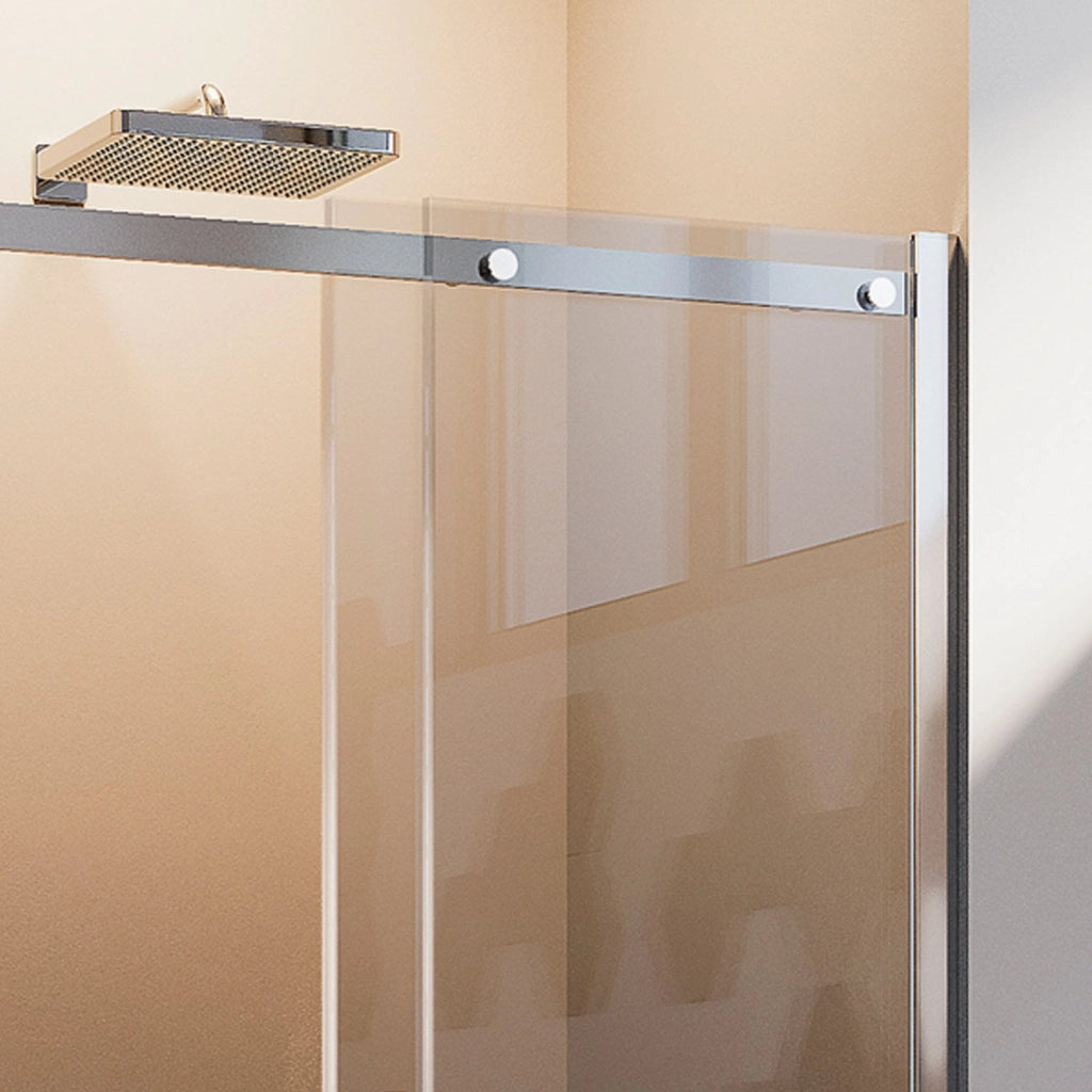 Porta Doccia 140CM H200 Vetro Trasparente 8mm Versione Destra con Easy-Clean mod. Prime