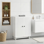 Mobiletto da Bagno EDE Bianco Lucido 59,5 x 31 x 80 cm 895959