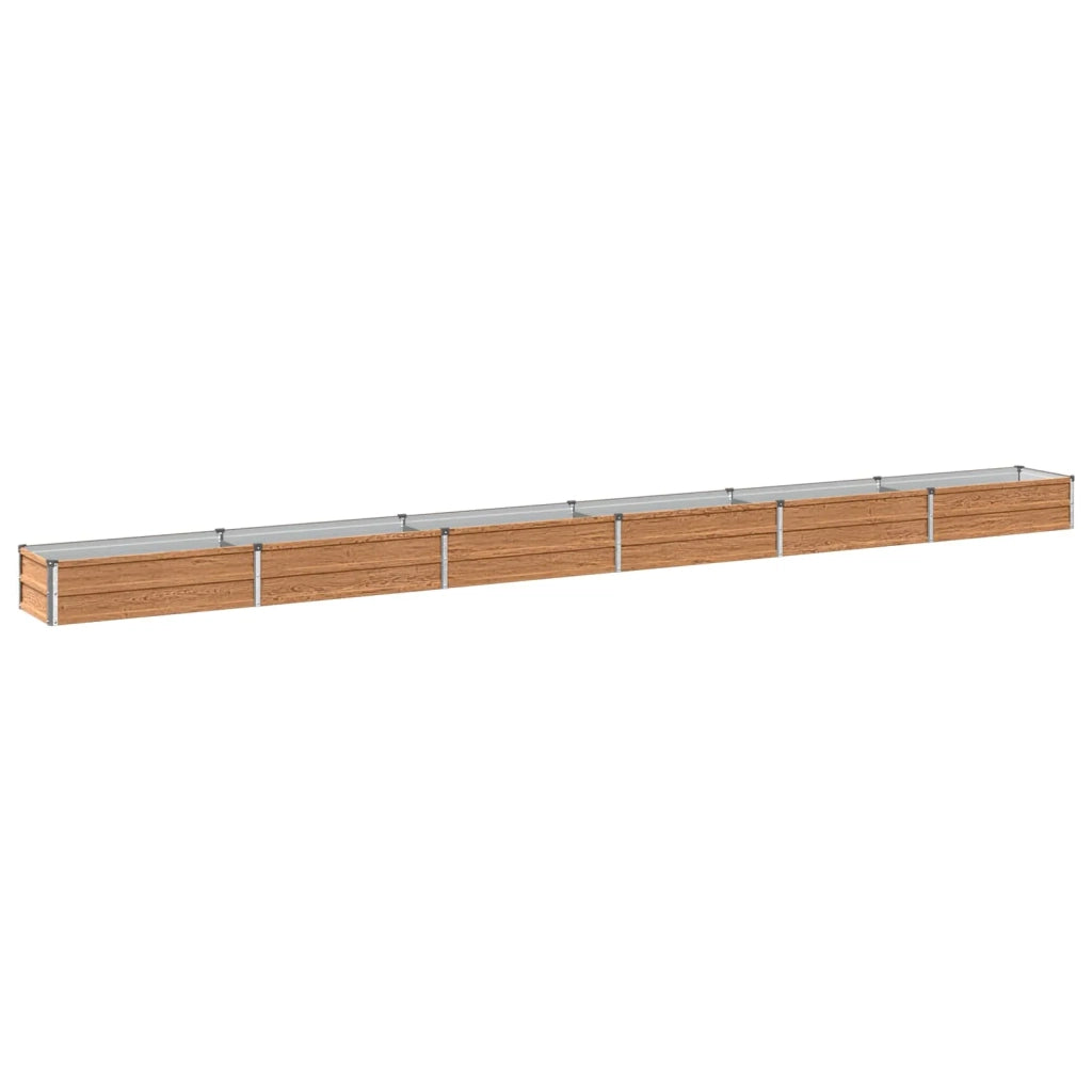 Letto rialzato da giardino Marrone legno 480 x 40 x 24 cm 8006361