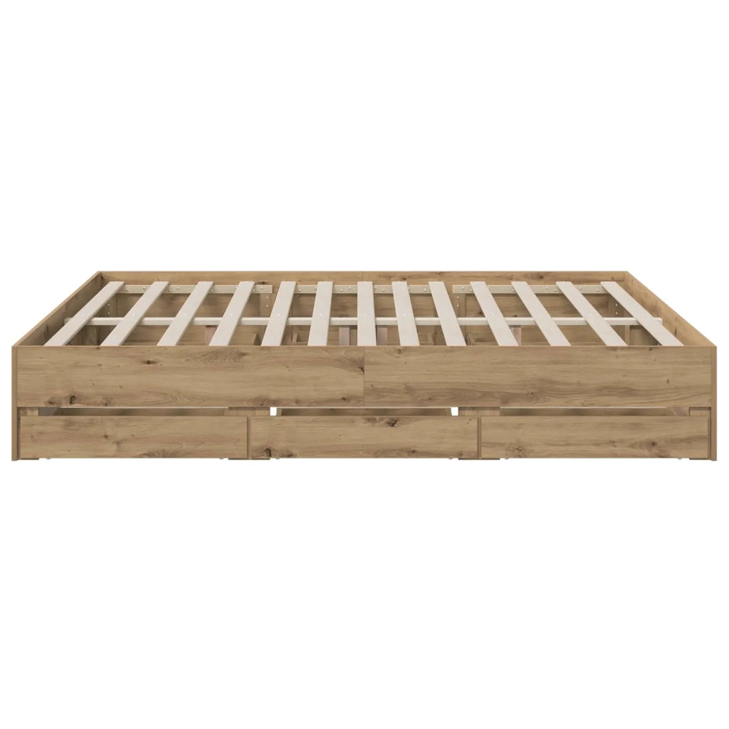 Telaio del letto con storage Rovere Artigianale 180 x 200 cm 3445761