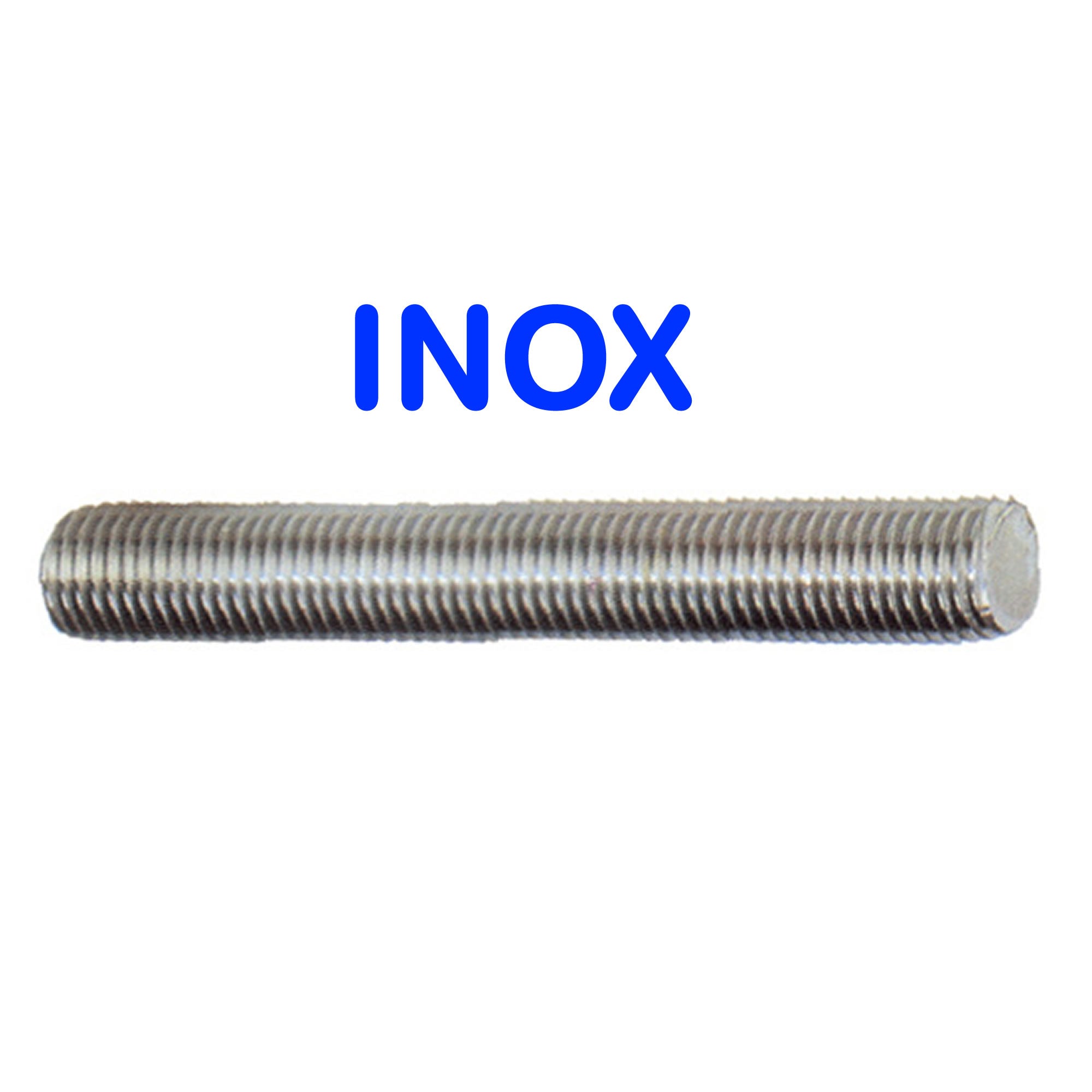 Barra filettata acciaio inox mm 5 mt 1