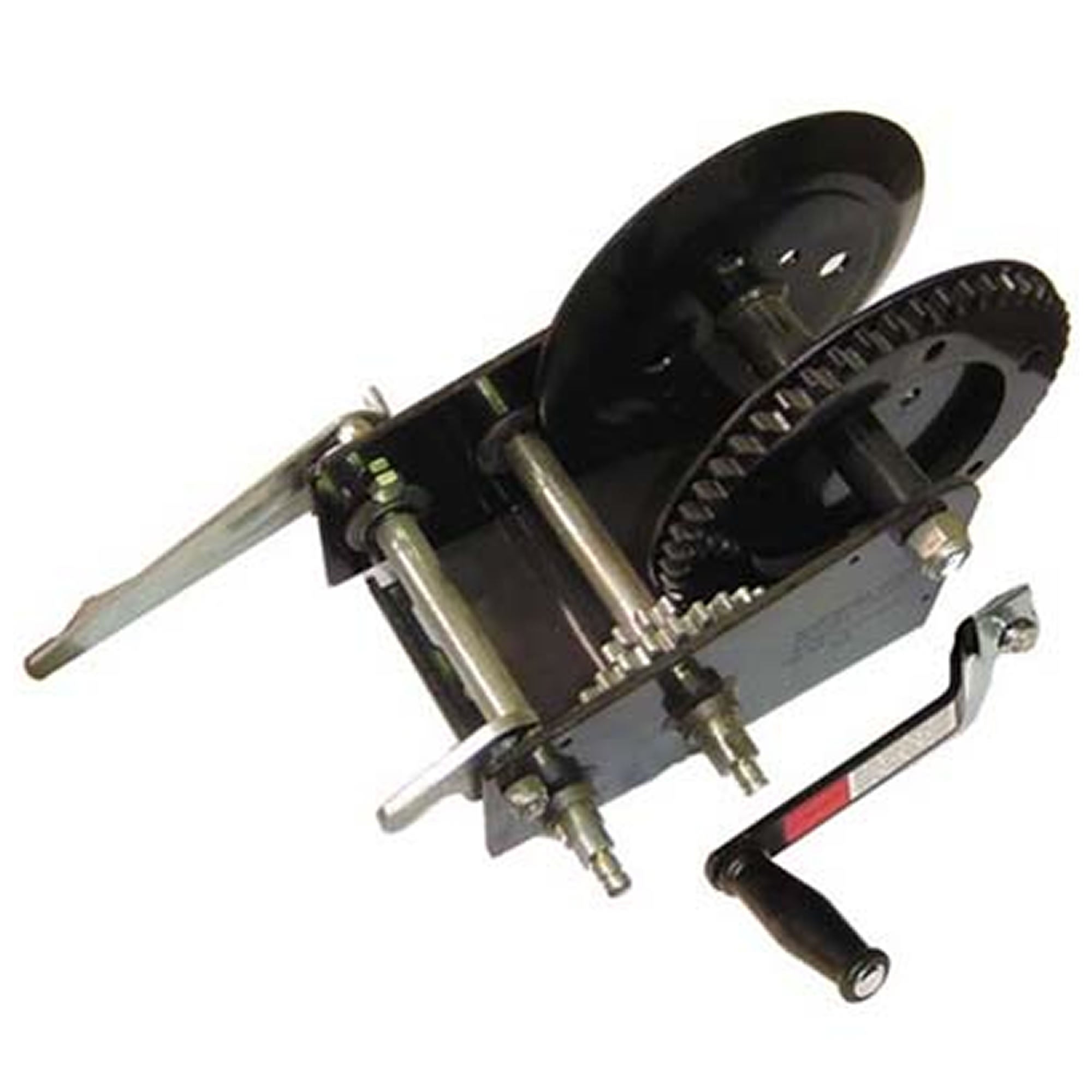 Argano verricello in acciaio nero 2 velocita' 2500lb