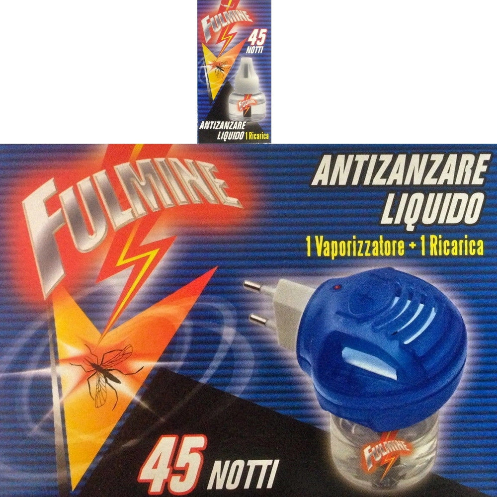 Trade Shop - Diffusore Anti Zanzare Liquido Vaporizzatore Con Ricarica Assicura 300 Ore -