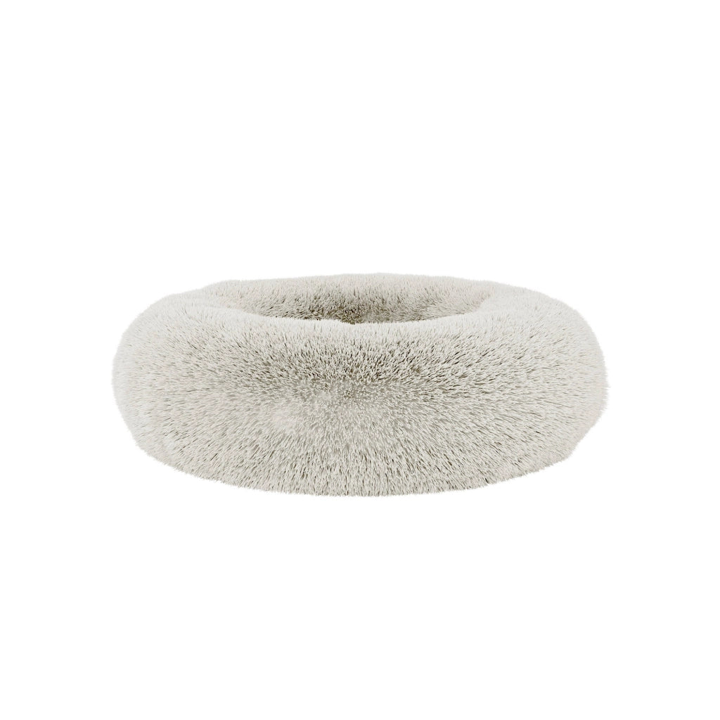 Cuccia per Cani e Gatti Ø50 cm in Poliestere Panna