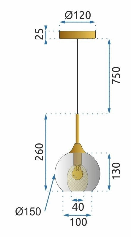 Lampada APP898-7CP