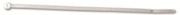 Fascette 4,5X380 100 Pezzi Bianco - Electraline