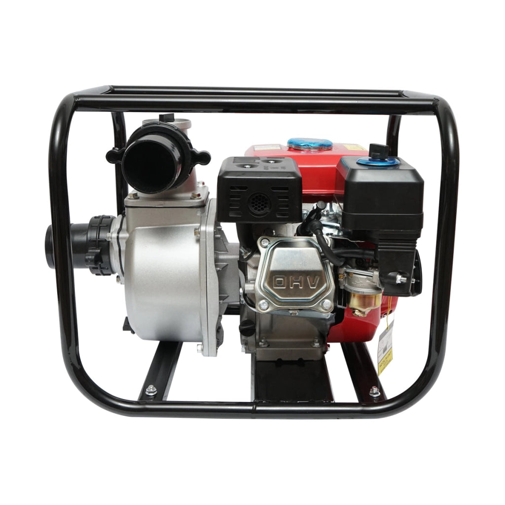 Motopompa WP30, tipo HONDA 7,5 HP, 3 pollici, portata max 60 m3/h, profondità max 8 m. Altezza max 30 m Breckner Germany