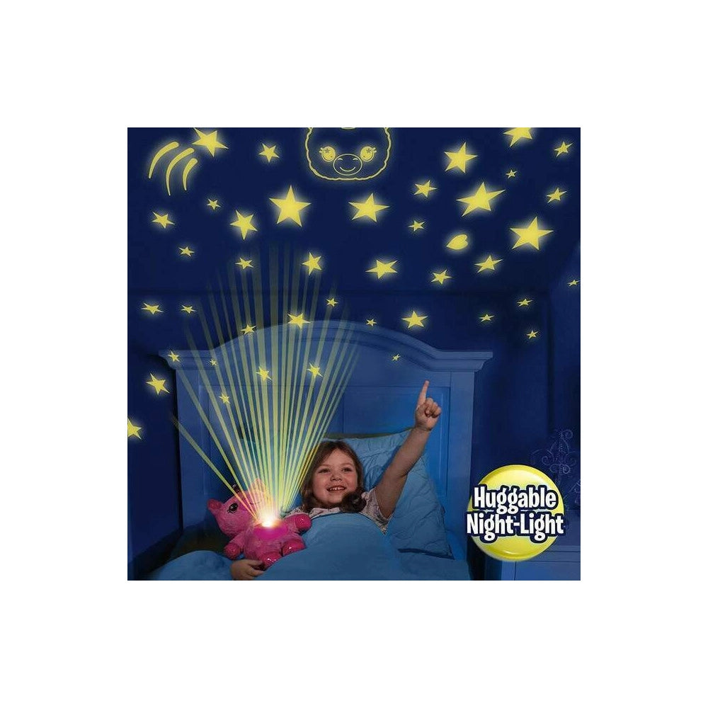 Trade Shop - Orsacchiotto Di Peluche Con Proiettore Stelle Luce Per Cameretta Cielo Stellato -