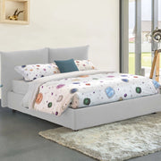 Letto Matrimoniale Arcole, Letto Matrimoniale Materasso Incluso Made in Italy, Bianco