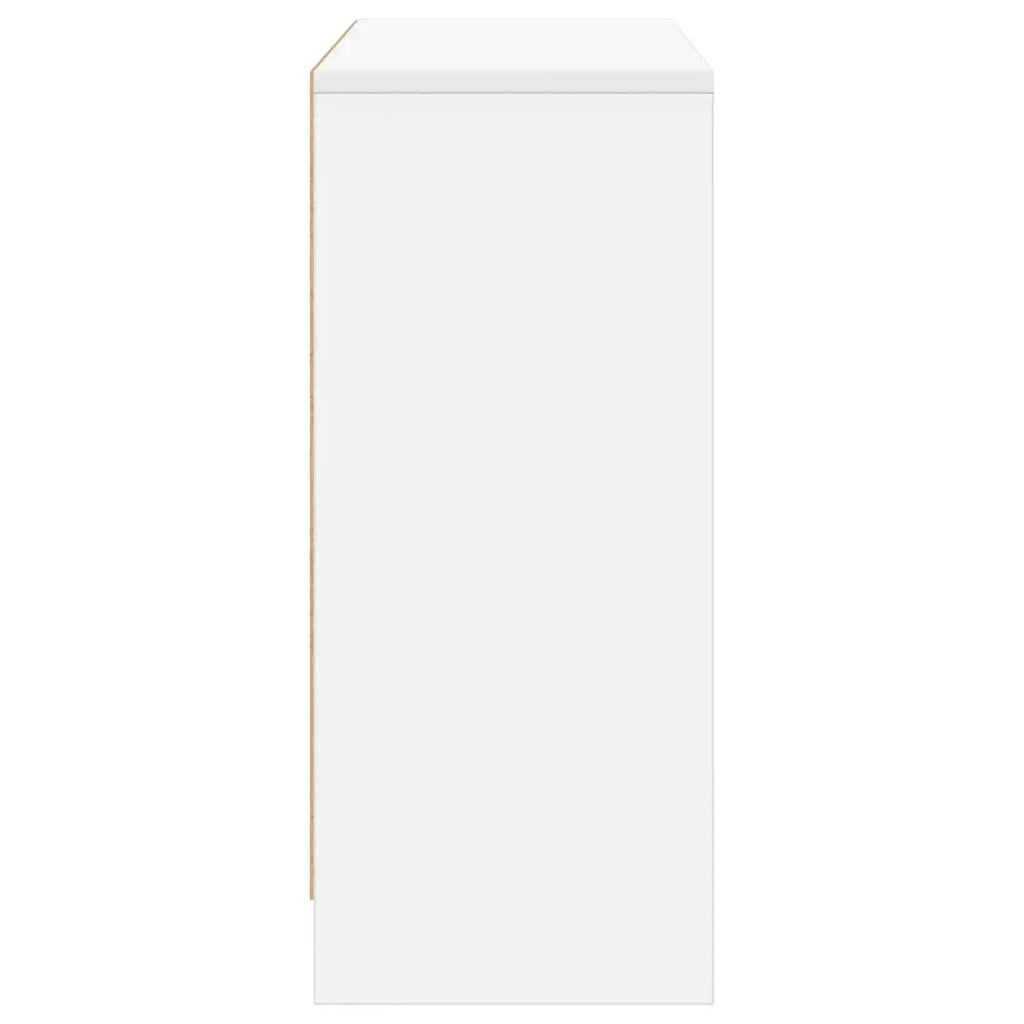 Credenza | Madia | Buffet da pranzo | Armadio da pranzo con cassetto Bianco 88,5 x 27,5 x 63,5 cm
