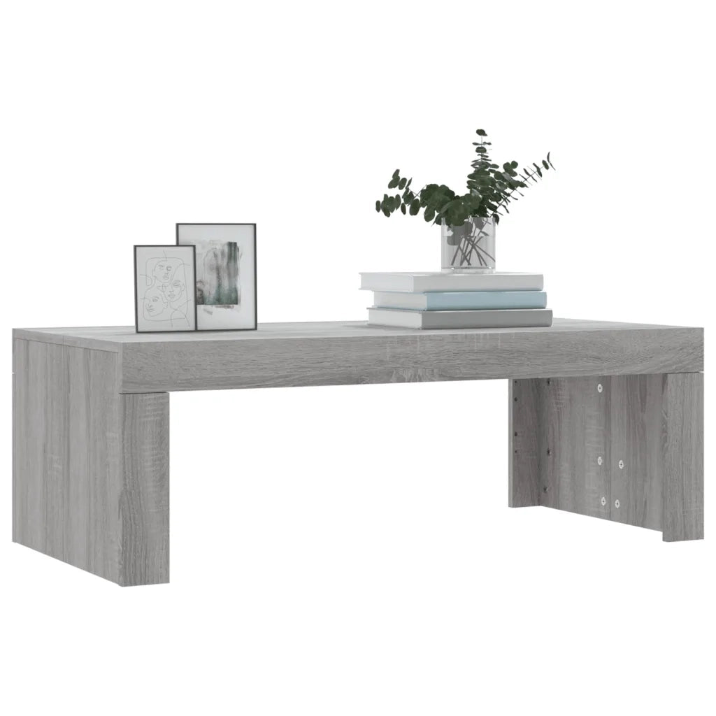 Tavolino da salotto | Tavolino da caff¨¨ | Tavolino da Soggiorno Grigio Sonoma 102x50x36cm Legno Multistrato