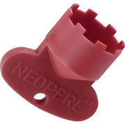 CHIAVE AERATORE CACHE HONEYCOMB JR NEOPERL - PLASTICA ROSSA M21.5X1- 10 pezzi