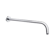 TUBO BRACCIO DOCCIA A MURO 35CM ACCIAIO CROMATO PER SOFFIONE UNIVERSALE 01986