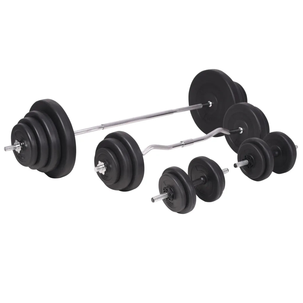 Panca Reclinabile con Rack Bilanciere e Set Manubri 120 kg cod mxl 62430