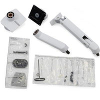 Hx desk arm with hd pivot black - 45-647-224