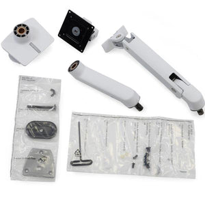 Hx desk arm with hd pivot black - 45-647-224