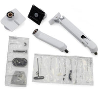 Hx desk arm with hd pivot black - 45-647-224