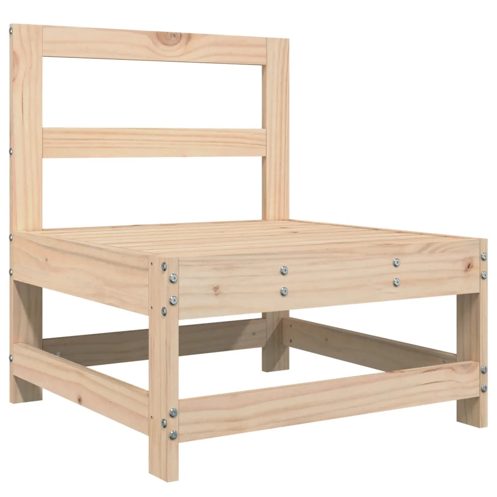 Set Divani da Giardino 5 pz in Legno Massello di Pino 3250500