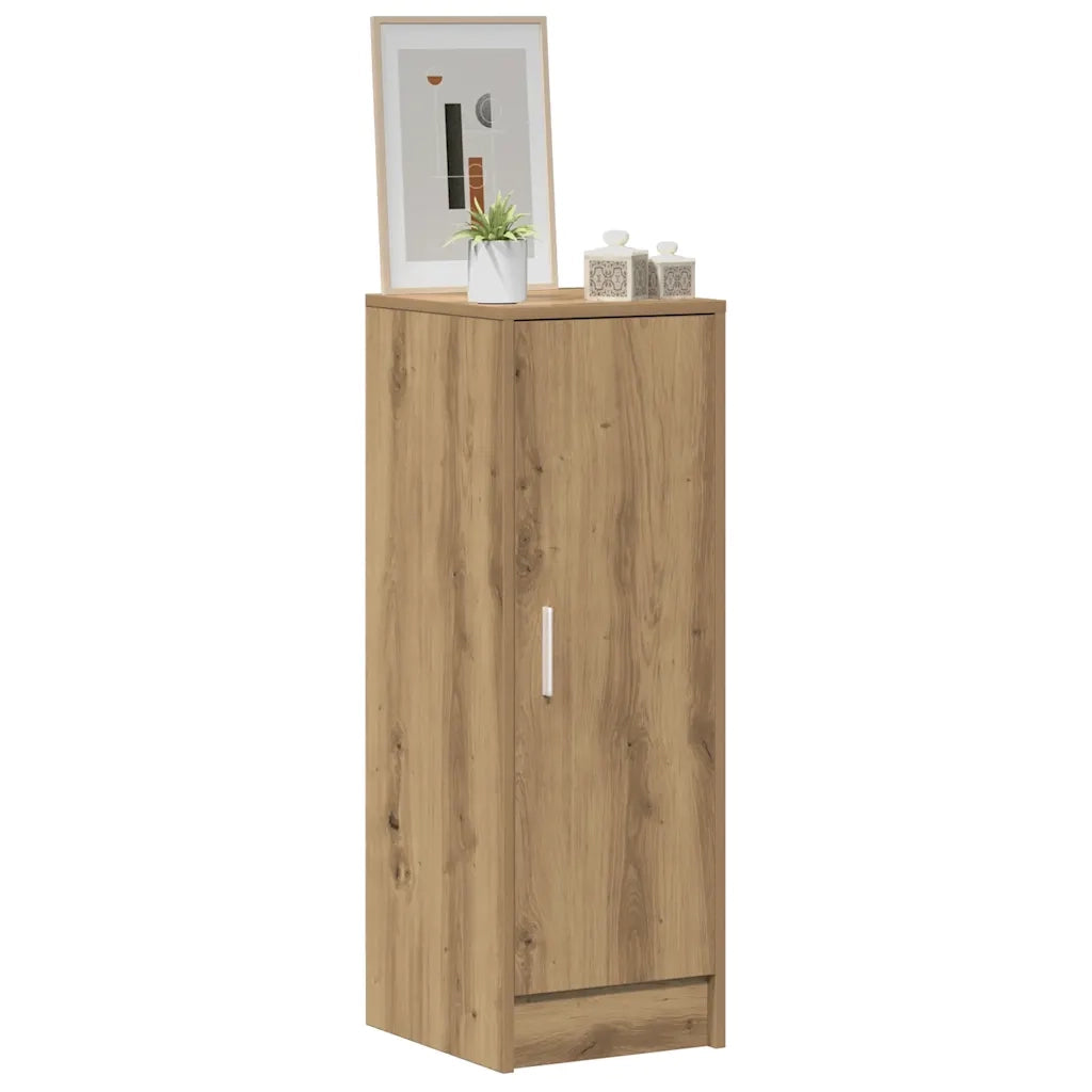 Scarpiera Rovere Artigianale 32x35x92 cm in Legno Multistrato