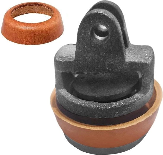 Pompa a manovella - pistone di ricambio - tipo 75 - diametro 8 cm - altezza 9,5 cm - pompa per giardino