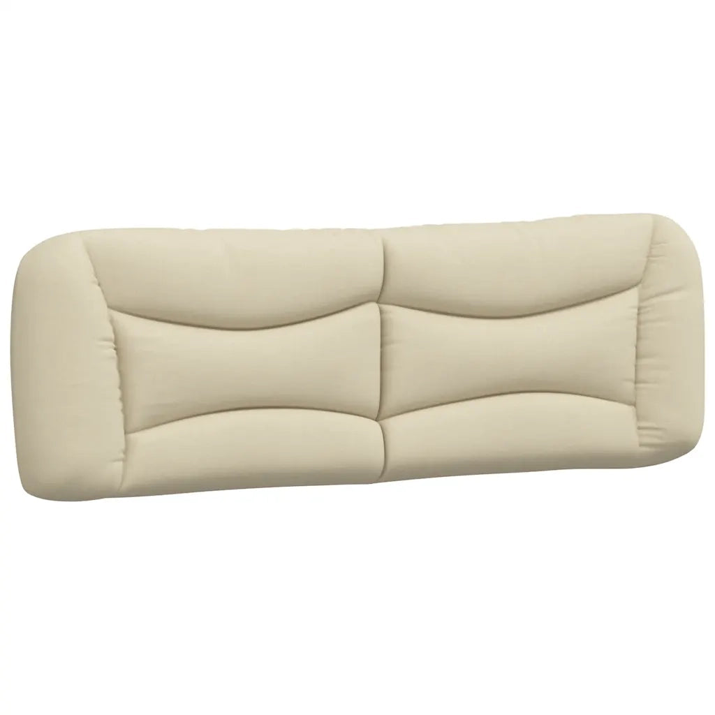 Giroletto senza Materasso-Struttura Letto Hvar Crema 160x200 cm in Tessuto