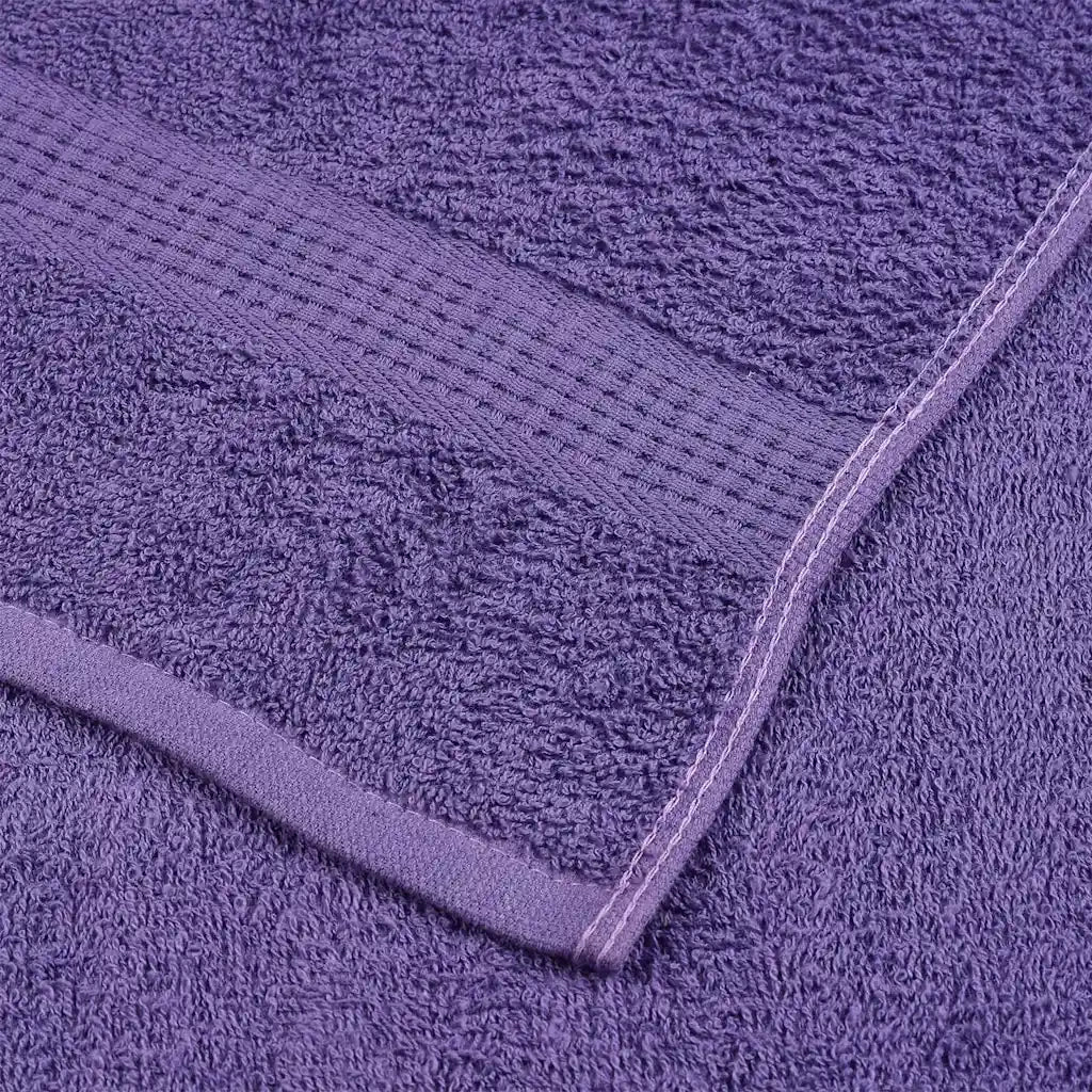 Asciugamani da doccia FROGN 4 pz | Teli per bagno Viola 70x140 cm 360 g/m2