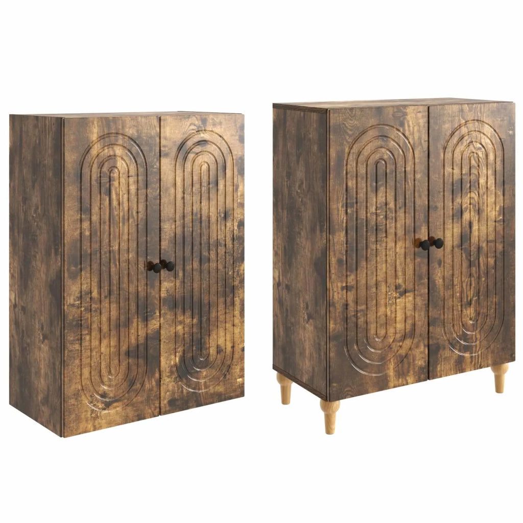 Set di armadi 2 pcs 66 x 34,5 x 90 cm Legno ingegnerizzato