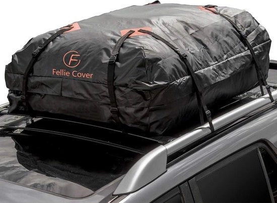 Dakbagagliauto Portatile 443L Dakbagagliauto Portatile Impermeabile per Viaggi e Trasporto Bagagli, 15,6 piedi cubi, Nero