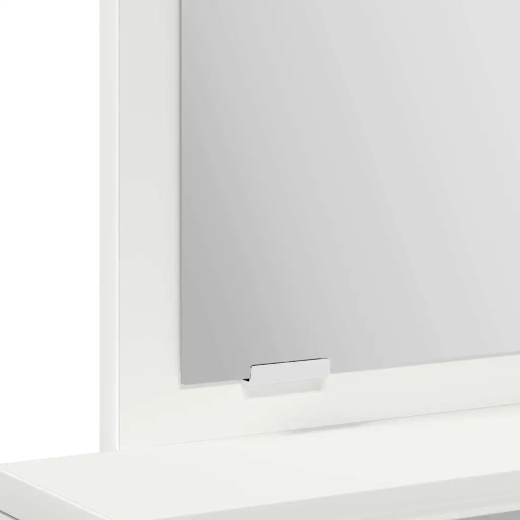 Toeletta | Tavolo da Trucco Bianco 50 x 41 x 140 cm Legno multistrato