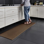 Mat di cucina in PVC schiumato a doppia superficie - impermeabile e resistente all'olio - mat di cucina lavabile e protegge contro macchie - modello: Vloermat - dimensioni:  - materiale: PVC schiumato.