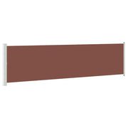 Tenda da Sole | Tenda laterale Retrattile per Patio 600x160 cm Marrone