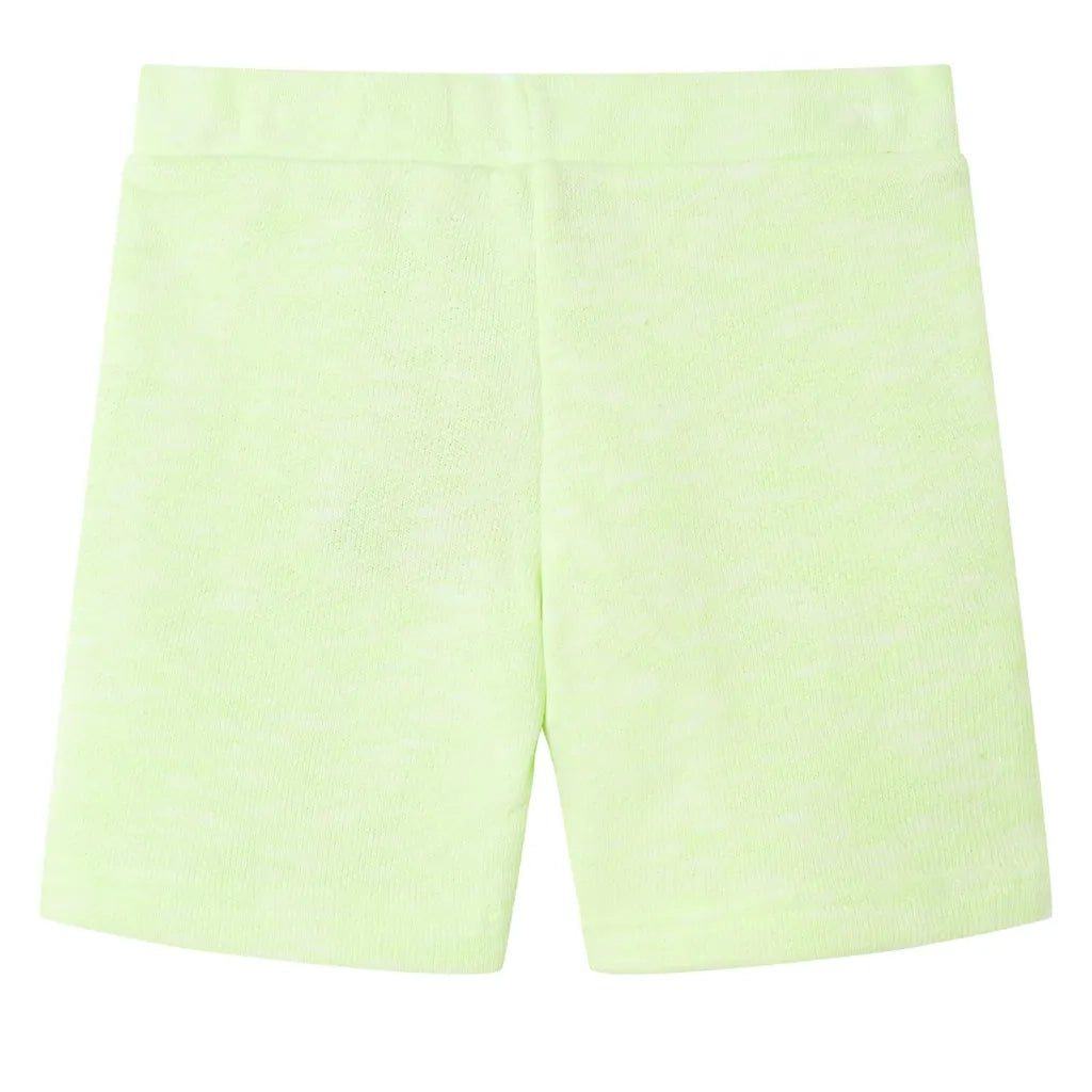 Pantaloncini per Bambini con Coulisse Giallo Neon 140 CFW8971681