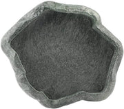 Scatola per alimenti e acqua per animali domestici - Terrario - Piatto per rettili - Disegno di pietra imitativa - Facile da pulire - Ideale per animali domestici - Cibo per rettili