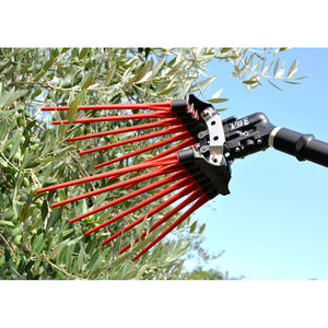 PETTINE PNEUMATICO DOPPIO RICAMBIO ABBACCHIATORE SCUOTIOLIVE V8 EVO LISAM