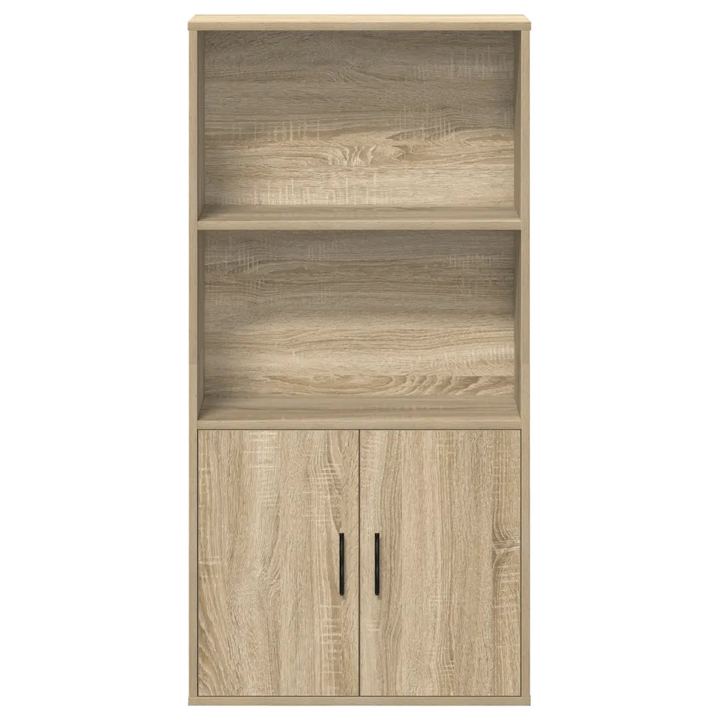 Libreria Rovere Sonoma 60x24x120 cm in Legno Multistrato 860420