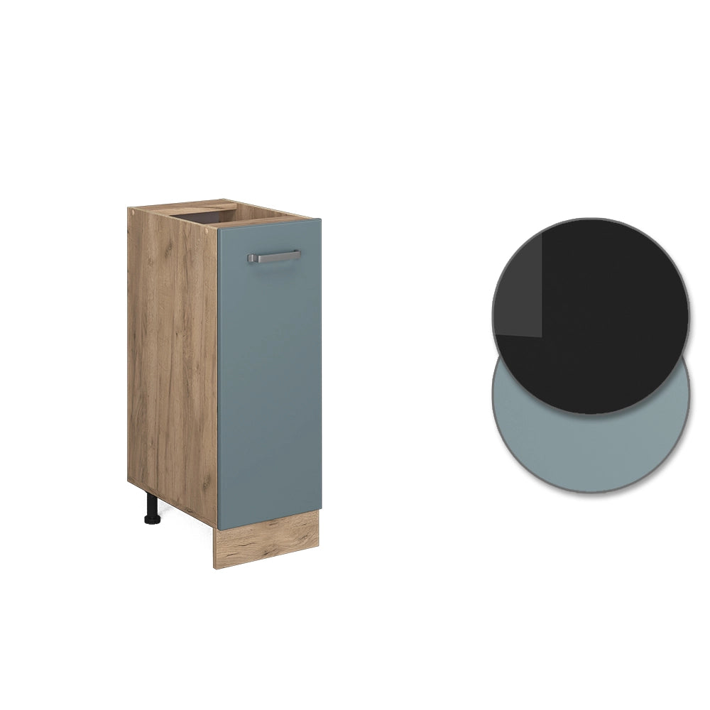 Vicco Armadio cucina dispensa alto Grigio-blu 30 cm , PL Antracite