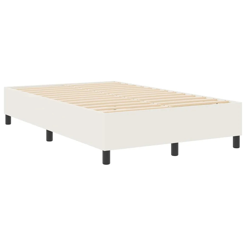 Struttura letto piattaforma Crema 120 x 200 cm Tessuto in Cords 3337404