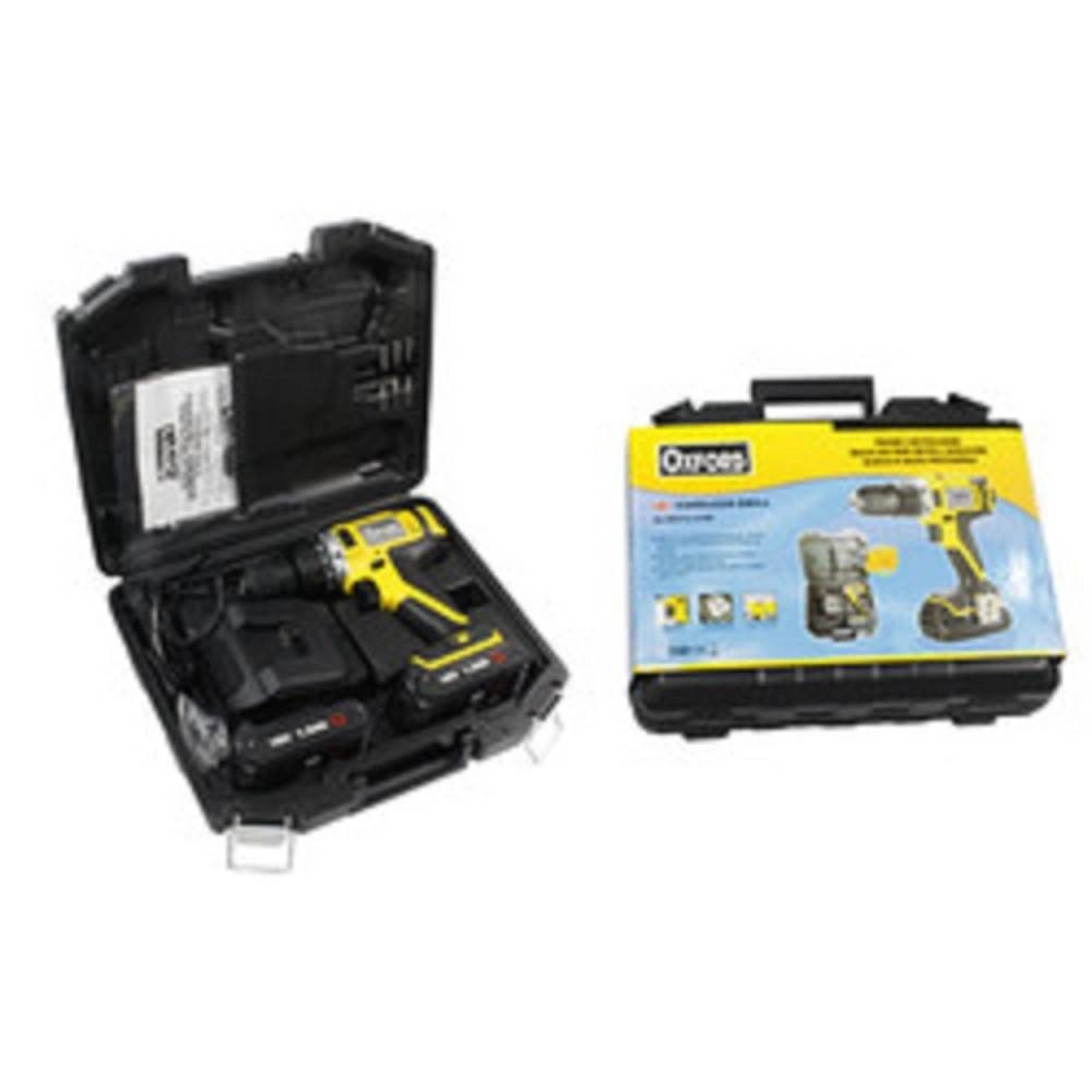 Trade Shop - Trapano Avvitatore Cordless Doppia Batteria A Litio 18v Led Indicatore Batteria -