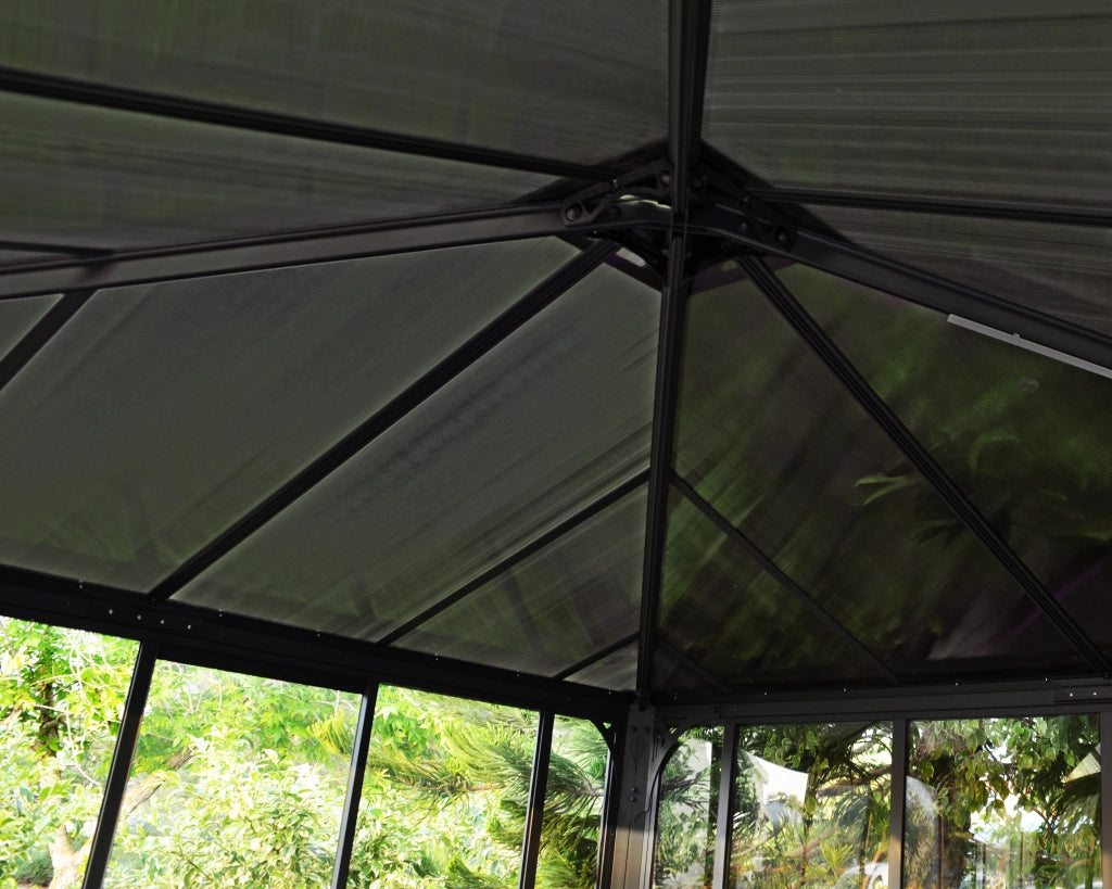 Gazebo Chiuso in Alluminio Ledro 3X3 m