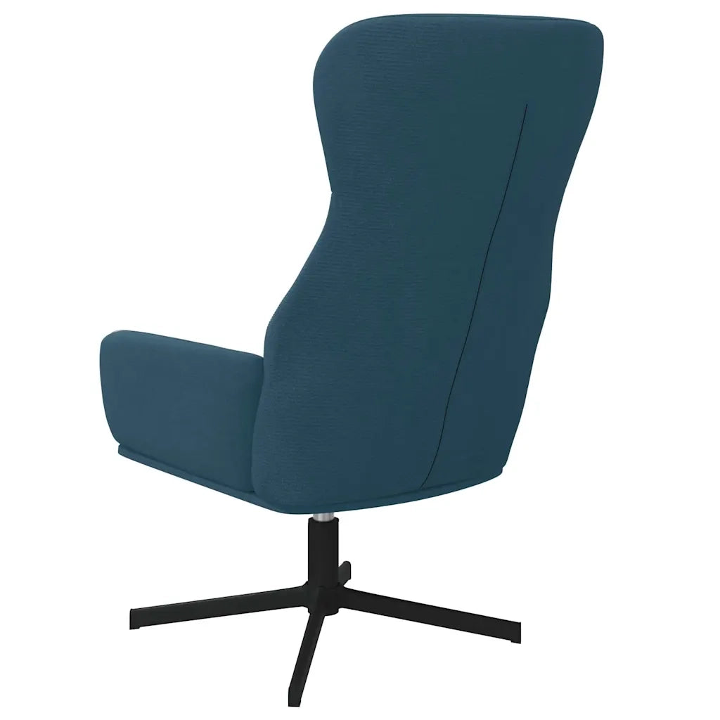 Poltrona Relax-Poltroncina Blu in Velluto 645447